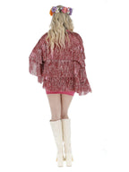 Fever Tinsel Festival Jacket, Pink