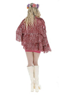 Fever Tinsel Festival Jacket, Pink