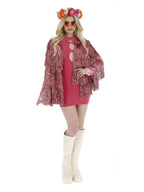 Fever Tinsel Festival Jacket, Pink