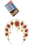 Grecian Gold & Ruby Headdress