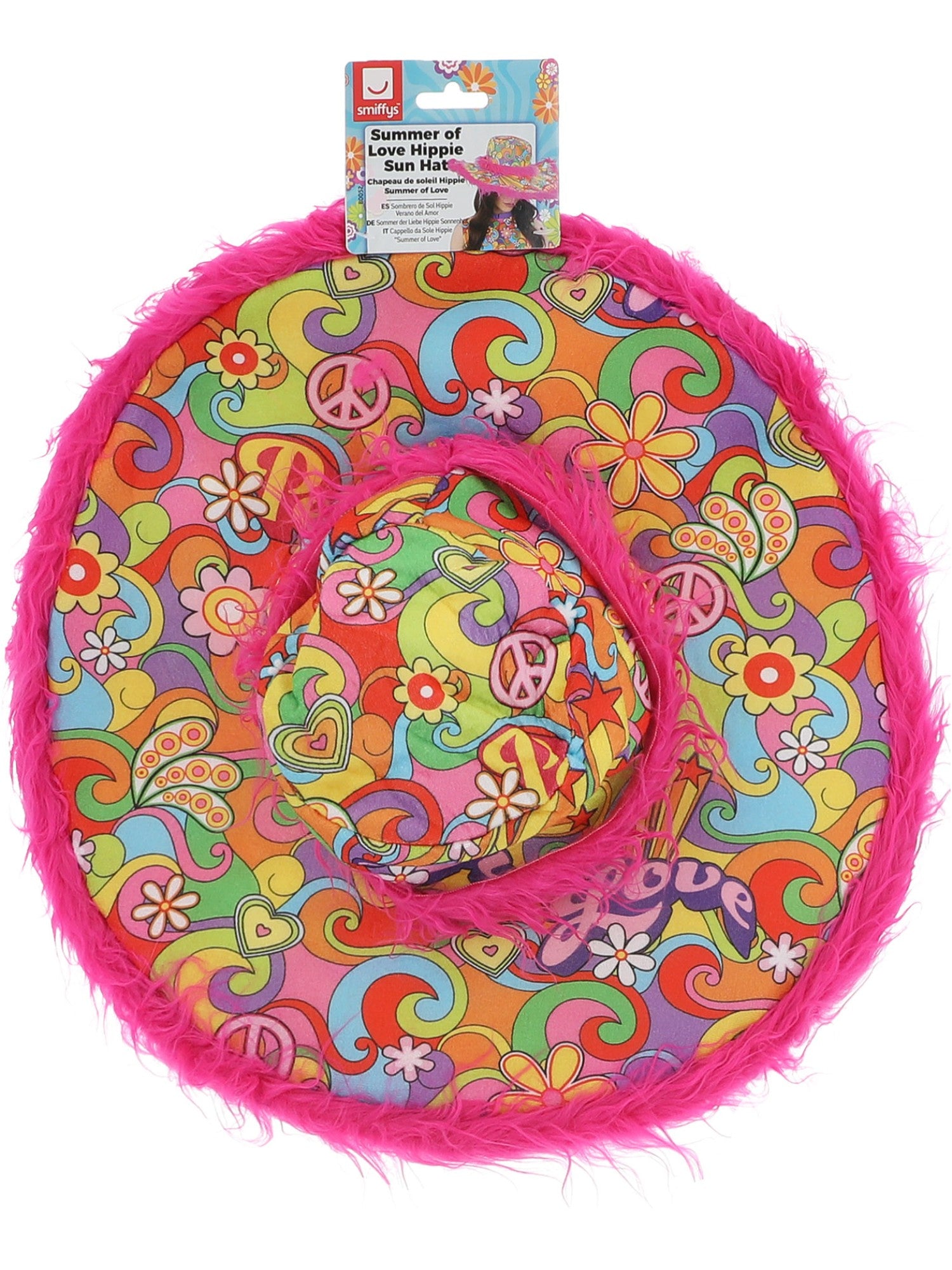 Summer of Love Hippie Sun Hat