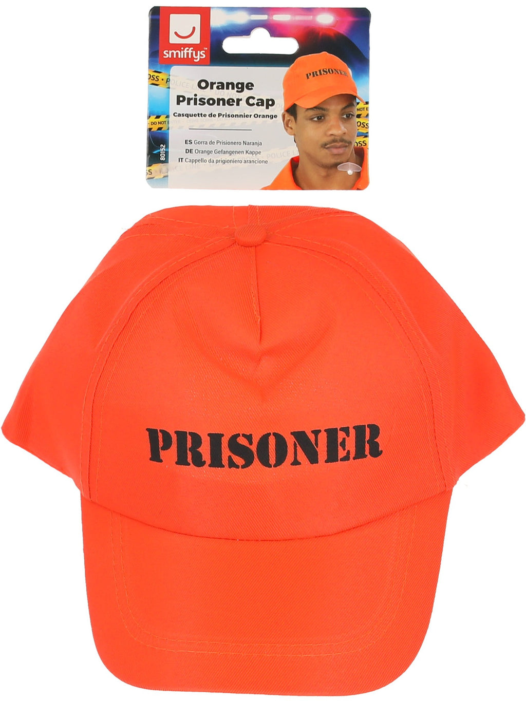 Orange Prisoner Cap