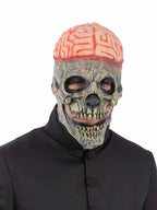 Exposed Brain Skull Latex Mask