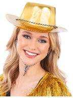 Gold Metallic Cowboy Hat