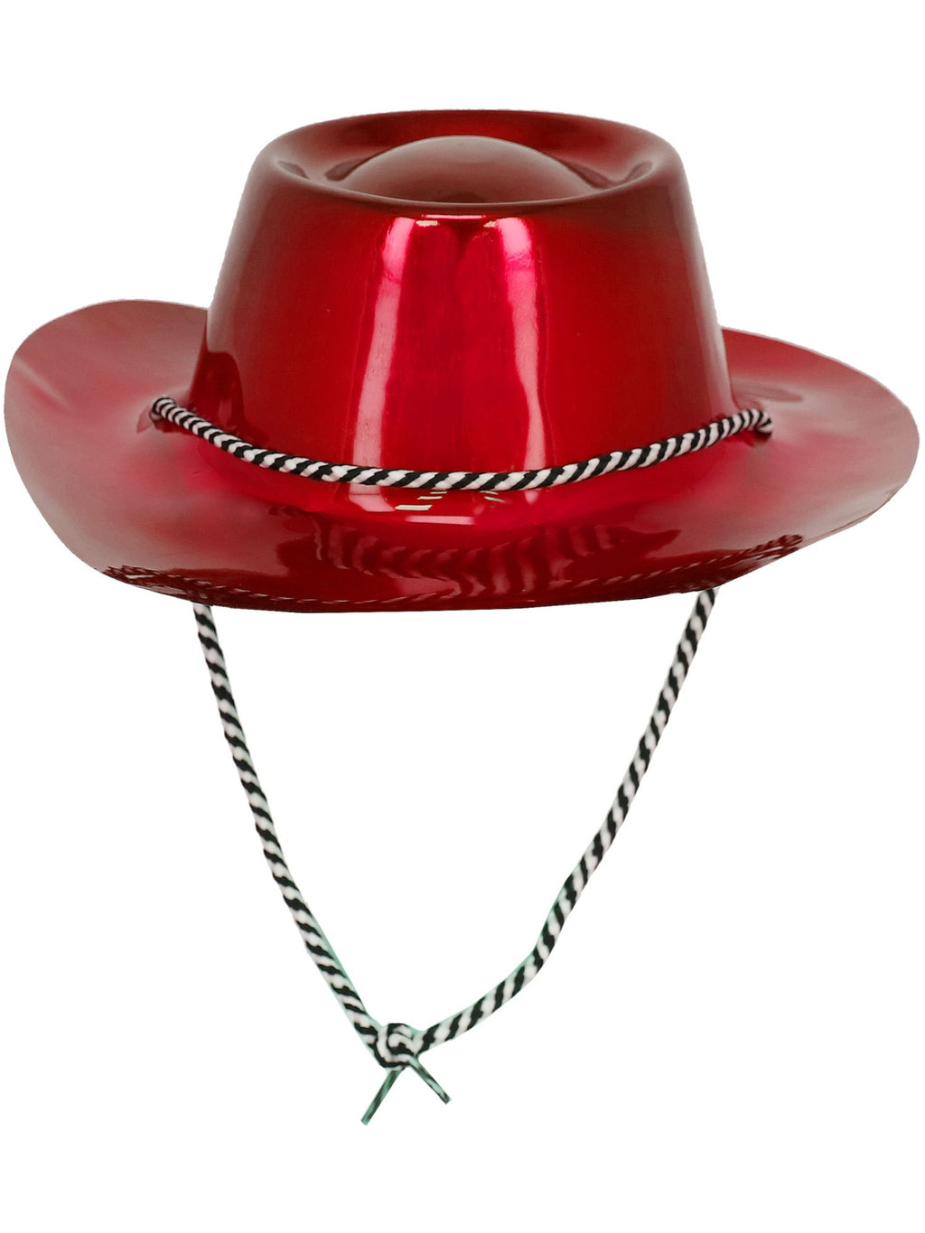 Red Metallic Cowboy Hat