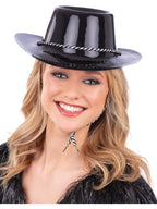 Neon Black Cowboy Hat