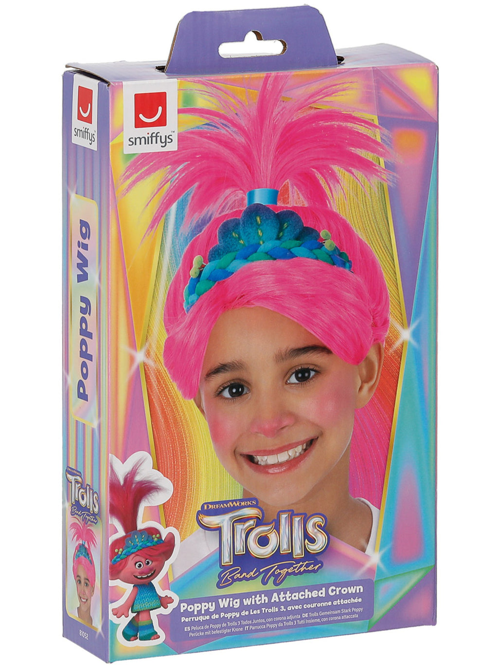 Trolls Band Together Poppy Wig