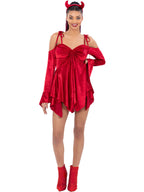 Ladies Devil Adjustable Dress Costume
