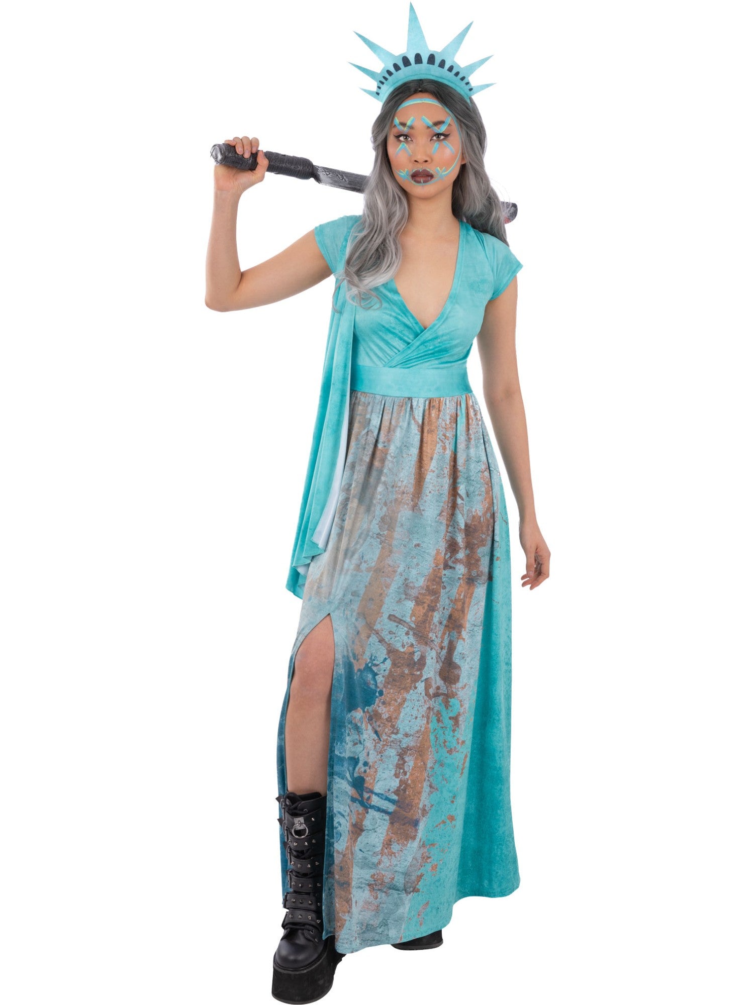 Hippie Kostüm für Damen große Größe Hippie Kostüm für Damen große Größe