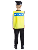 UK Police Kit with Vest, Hat & 5 Pieces Toy