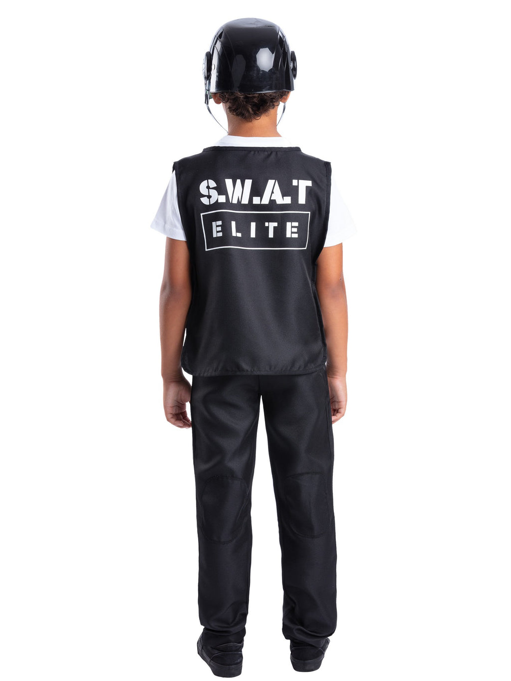 Swat Costume, with Vest, Hat & 4 Piece Toy