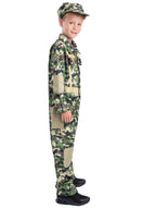 Army Costume with All in One & Hat