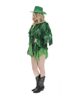 Fever Tinsel Festival Jacket, Green