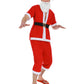Santa Costume Shorts, Top with Short Sleeves