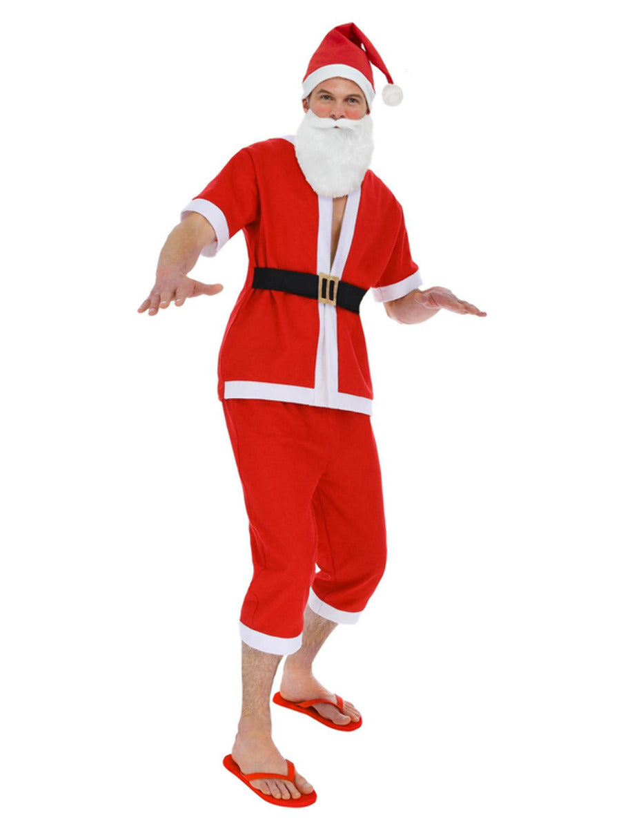Pancia Finta Babbo Natale Smiffys - Costume Accessorio Per Natale, Taglia Unica, Rosso - Foto 4