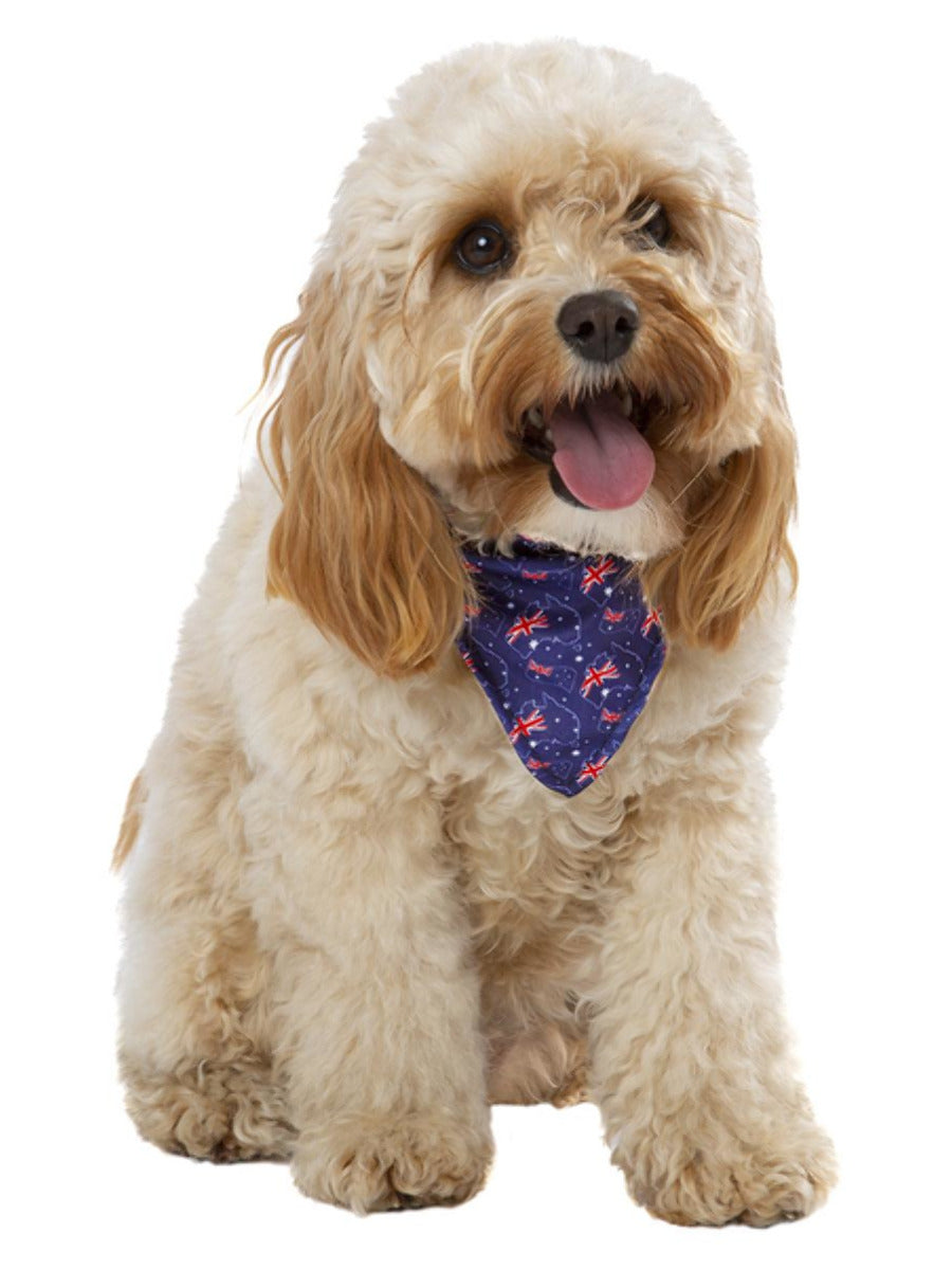 Pet Aussie Flag Printed Bandana