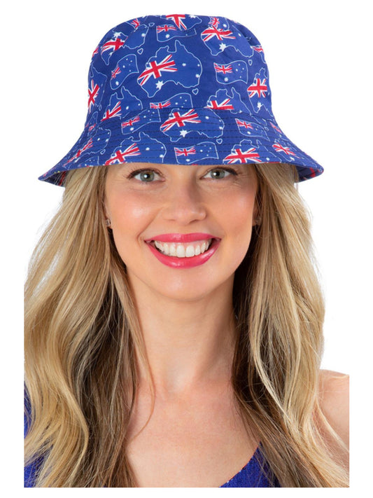 Australia Flag Reversible Bucket Hat