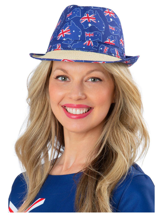 Australia Flag Trilby Hat
