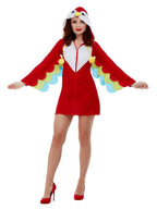 Parrot Hooded Dress
