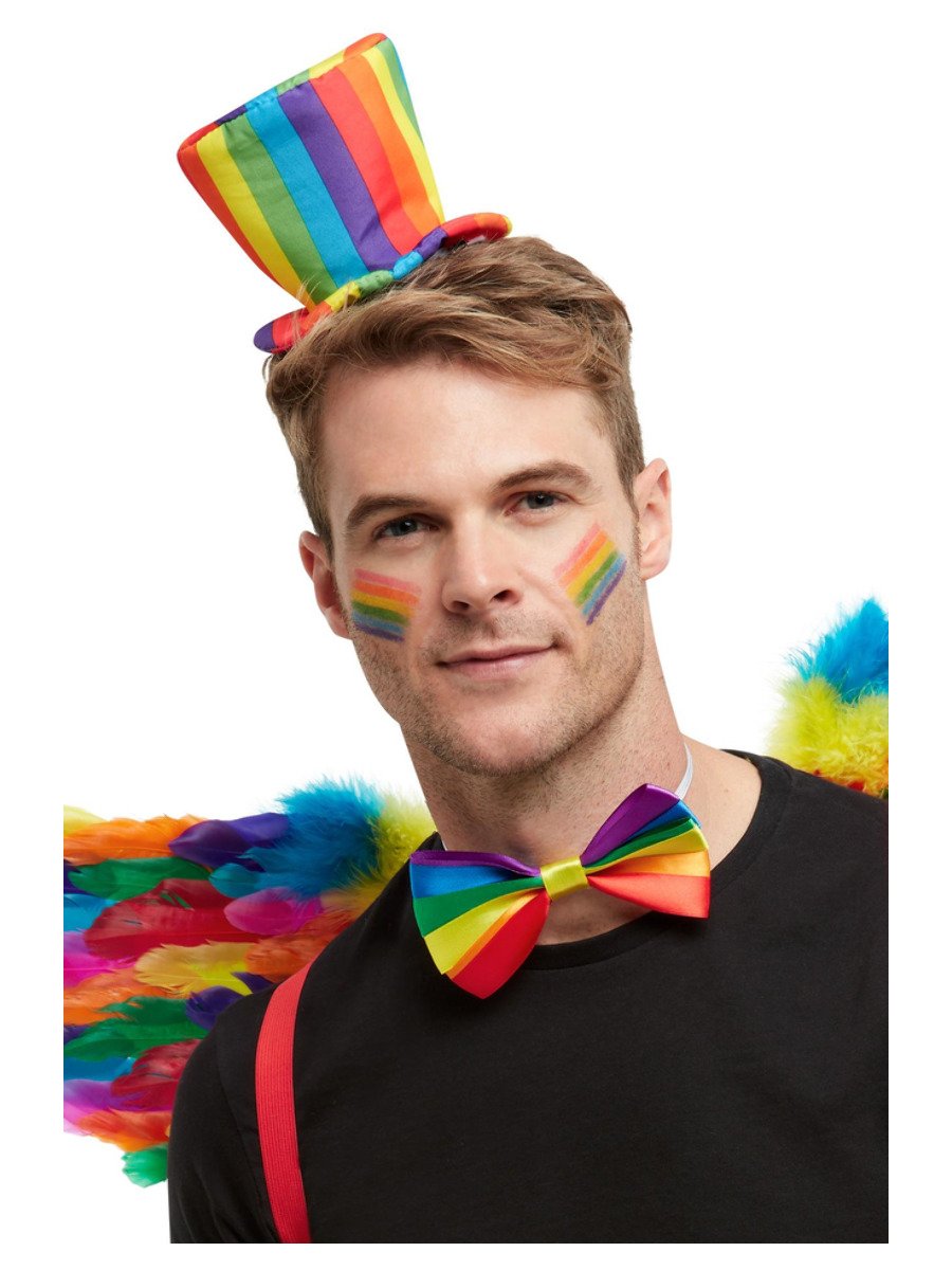 Rainbow Mini Top Hat