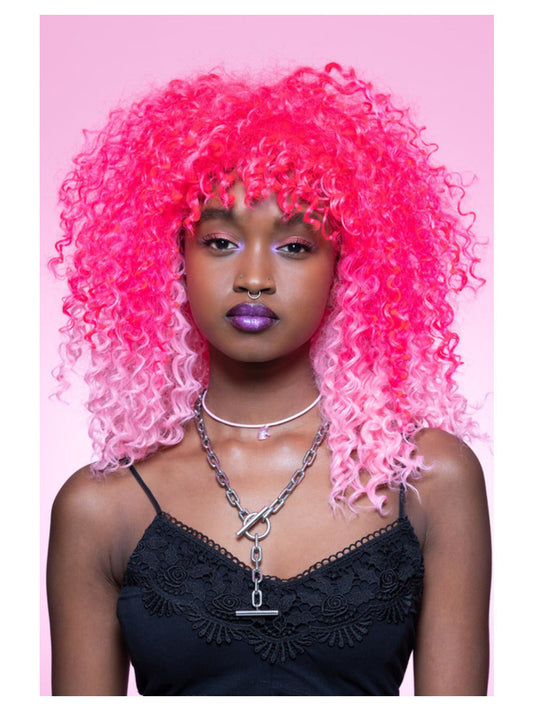 Manic Panic® Pink Passion™ Ombre Curl Girl™ Wig