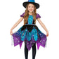 Deluxe Moon & Stars Kids Witch Costume