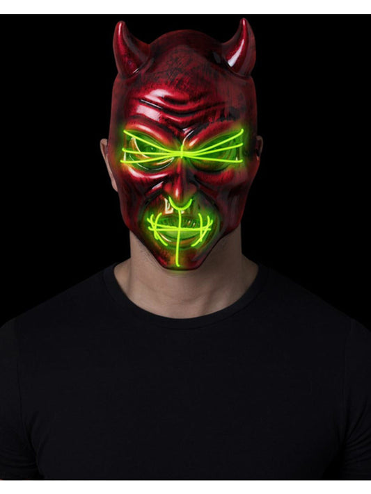 LED Devil Mask