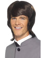 Brown 60's Male Mod Wig