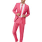 Solid Colour Suit, Hot Pink