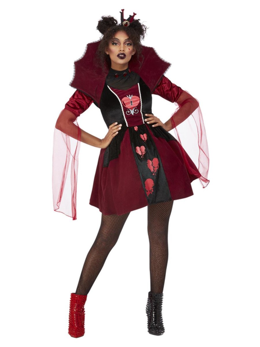 Queen of Broken Hearts Costume, Red