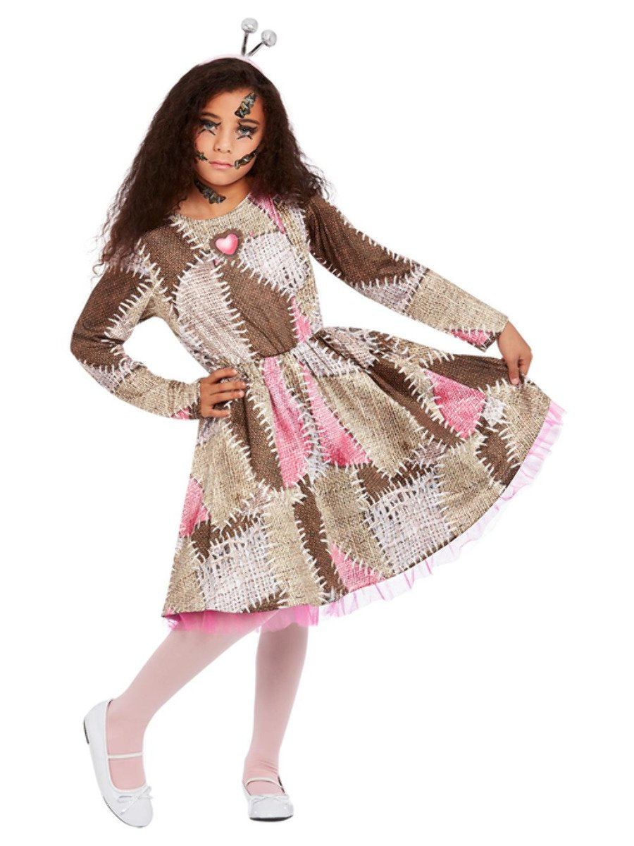Girls Voodoo Doll Costume Alt3