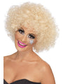 Blonde 70's Funky Afro Wig