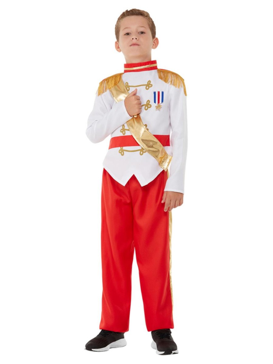 Boys Deluxe Prince Charming Costume Alt1
