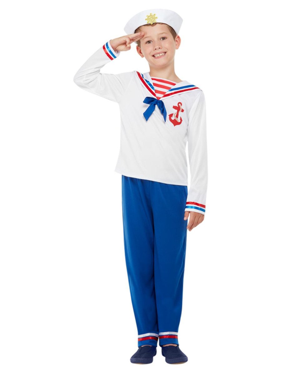 Boys High Seas Sailor Costume Alt1