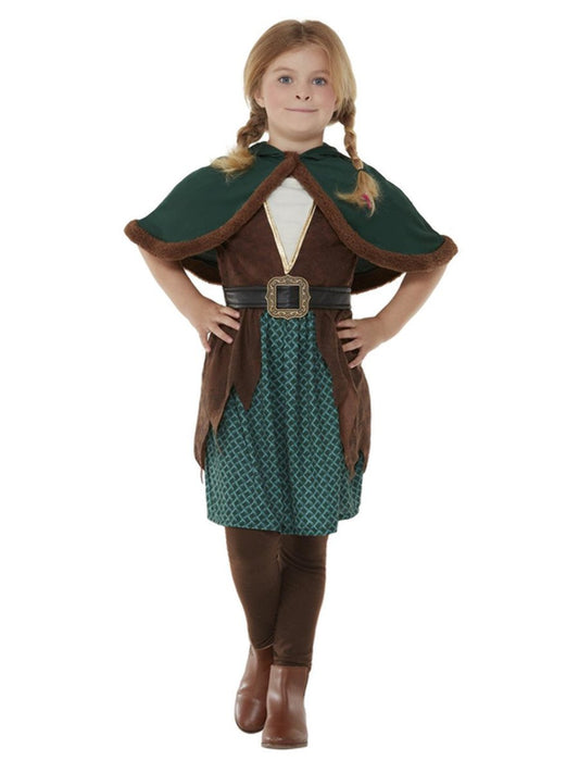 Girls Forest Archer Costume