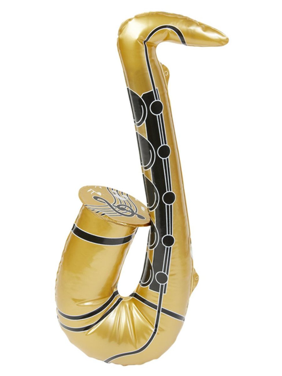 Inflatable Saxophone, Gold