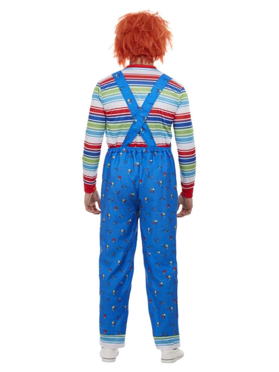 Adult Mens Chucky Costume Back Image