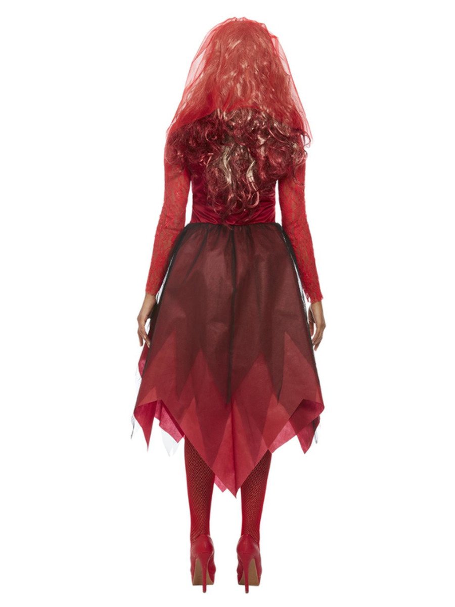 Graveyard Bride Costume, Red Back