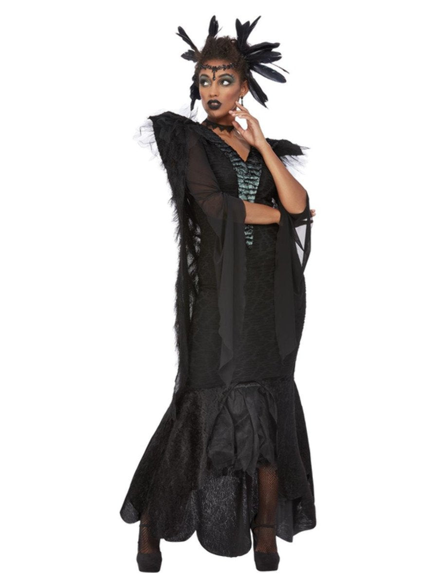 Deluxe Raven Queen Costume, Black Alternate