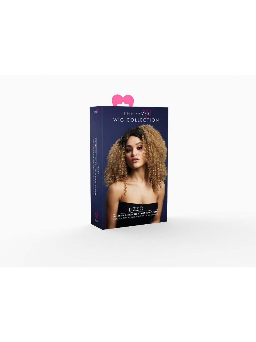 Fever Lizzo Wig, Caramel Package