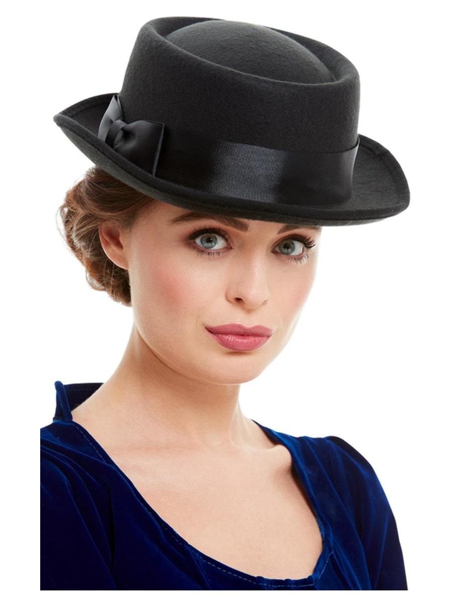 Victorian Hat, Black