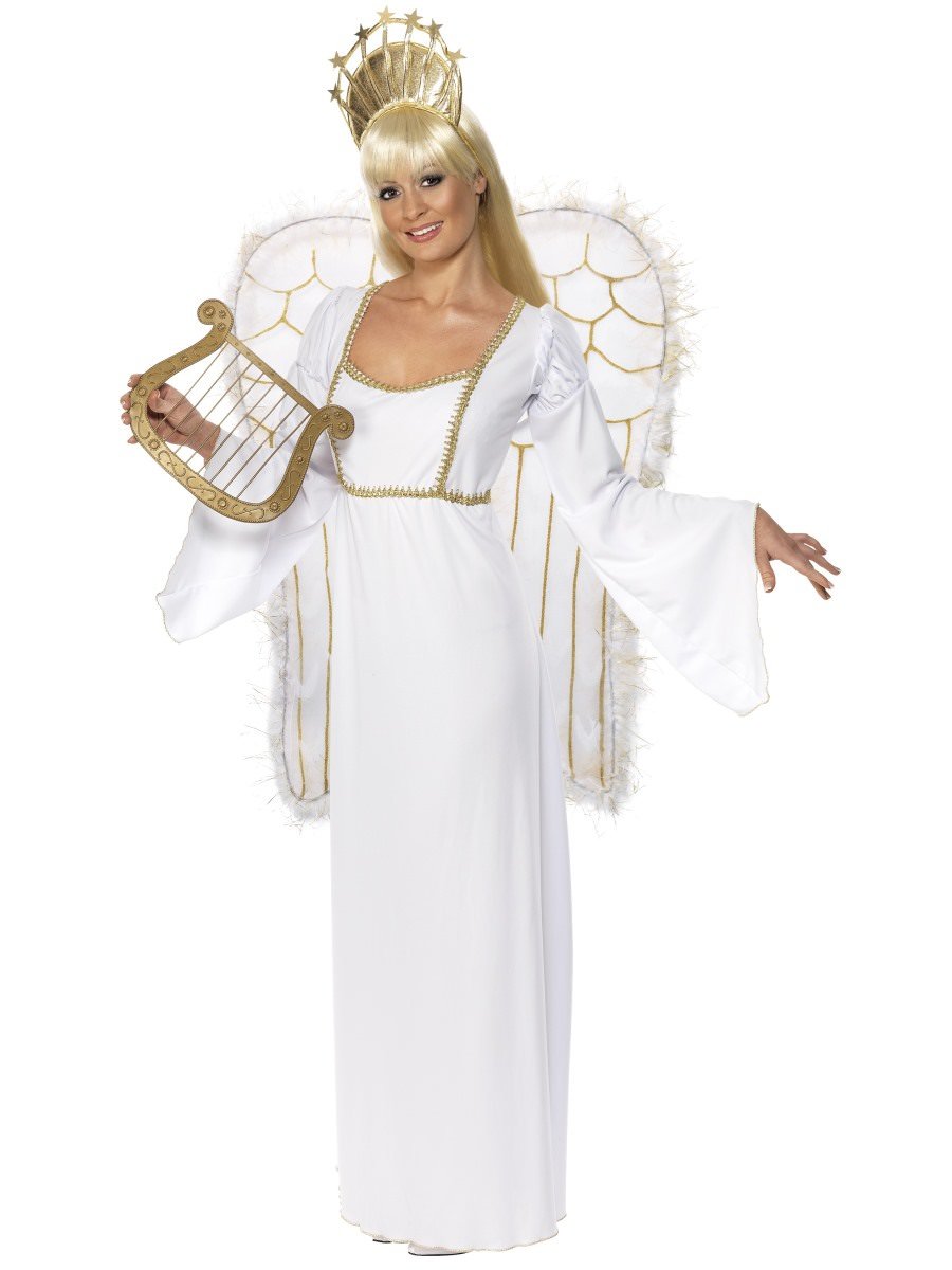 Angel Costume, Deluxe, with Crown Alternative View 3.jpg