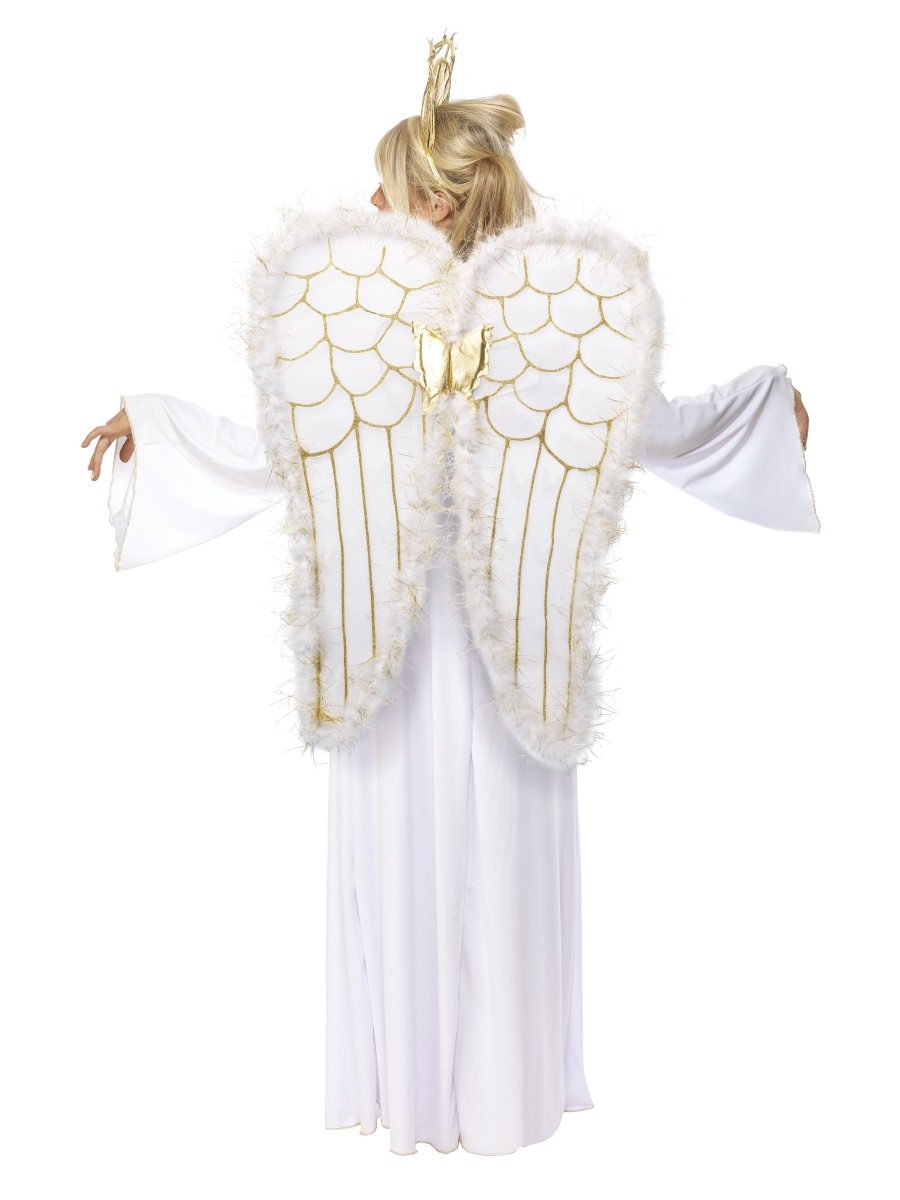 Angel Costume, Deluxe, with Crown Alternative View 4.jpg