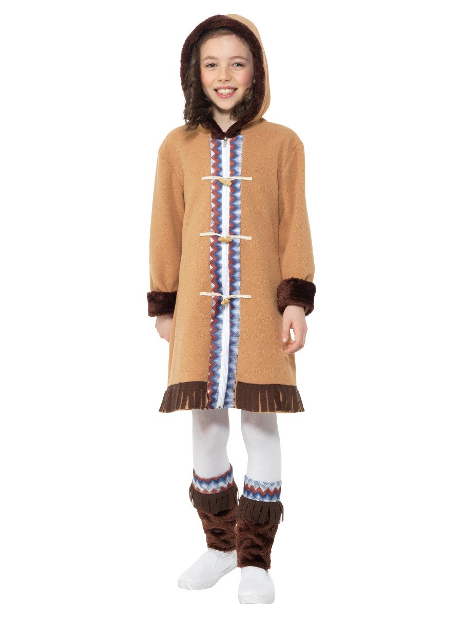 Arctic Girl Costume, Brown