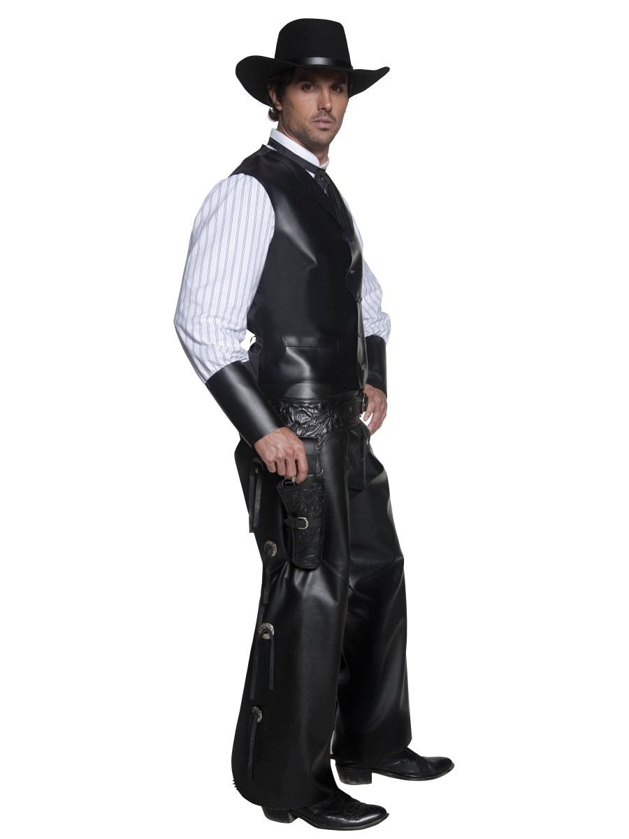 Authentic Western Gunslinger Costume Alternative View 1.jpg