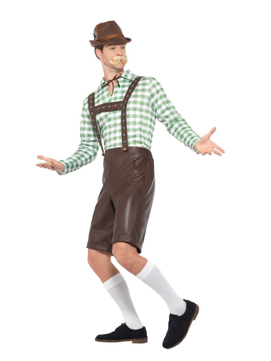 Bavarian Man Costume, Green & Brown Alternative View 1.jpg