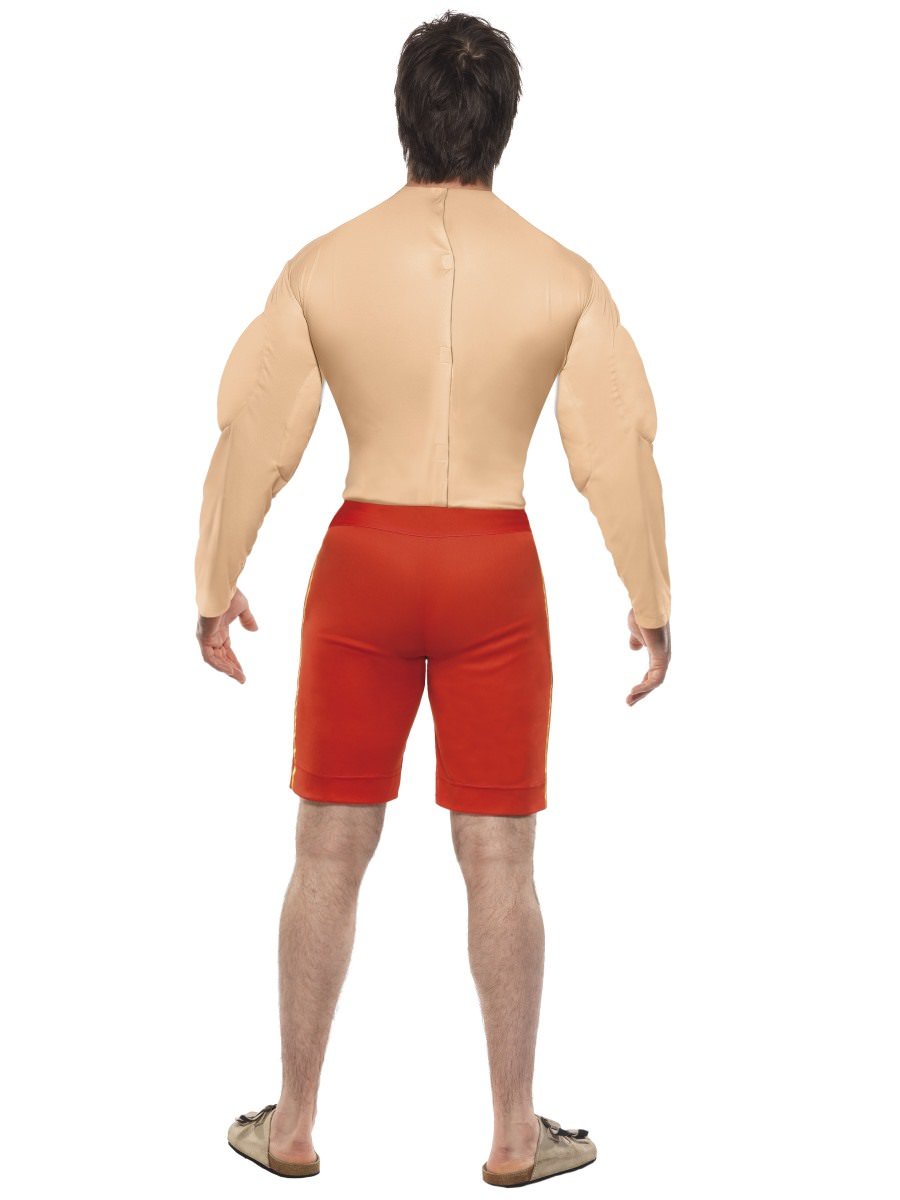 Baywatch Lifeguard Costume with Muscle Vest Alternative View 2.jpg
