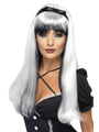 Silver over Black Bewitching Wig