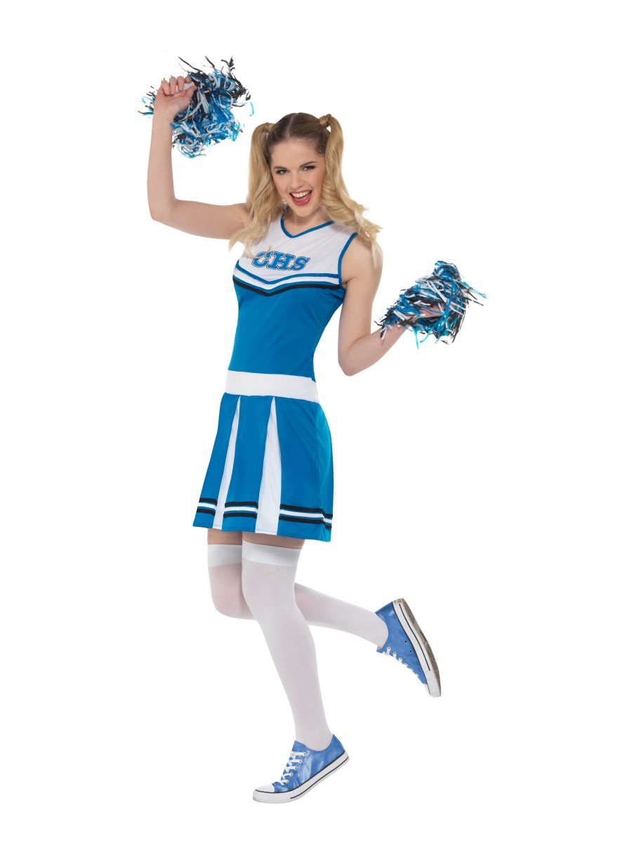 Cheerleader Costume, Blue Alternative View 3.jpg