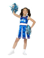 Cheerleader Costume, Child, Blue Alternative View 3.jpg